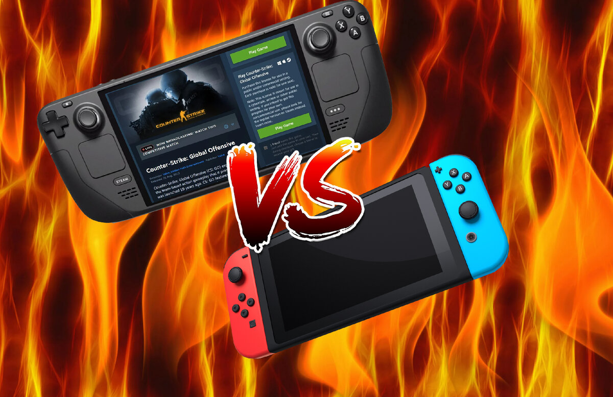 Nintendo Switch VS Steam Deck: Окончательная битва за игровое превосходство  | Shax | Дзен