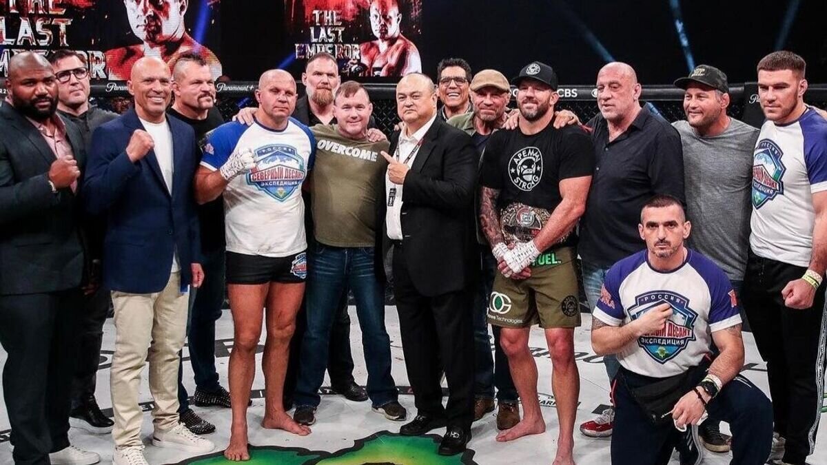    Федор Емельяненко после боя на Bellator 290© Bellator MMA