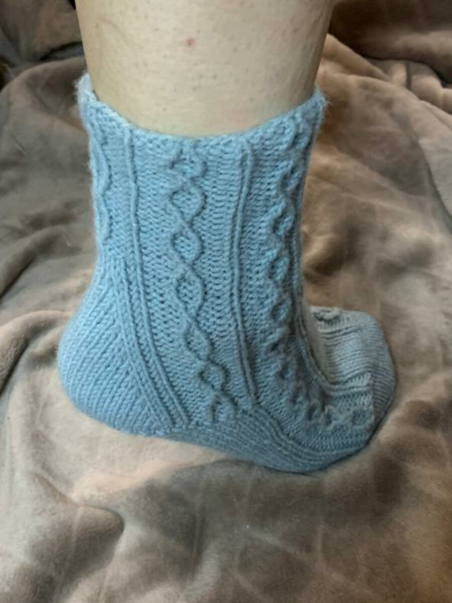 Носочки "нарядные" с пяточкой стронг.