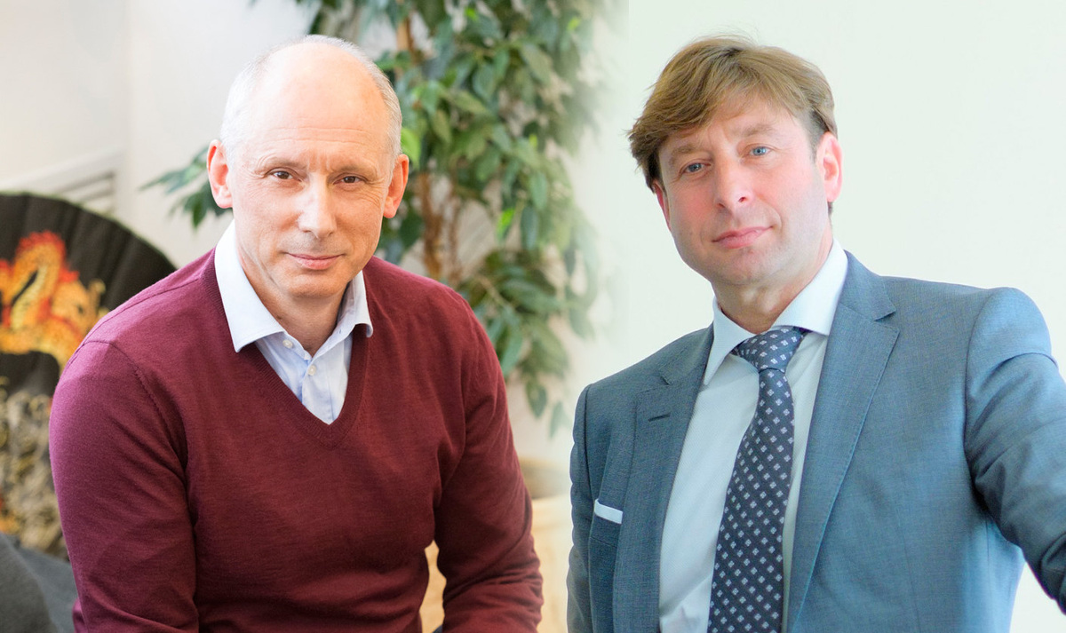    Борис Остроброд и Аркадий ПекаревскийСоцсети