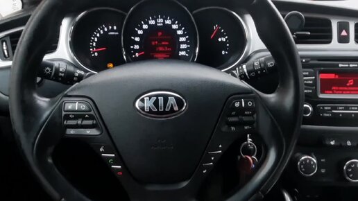 снимаем подушку безопасности kia ceed