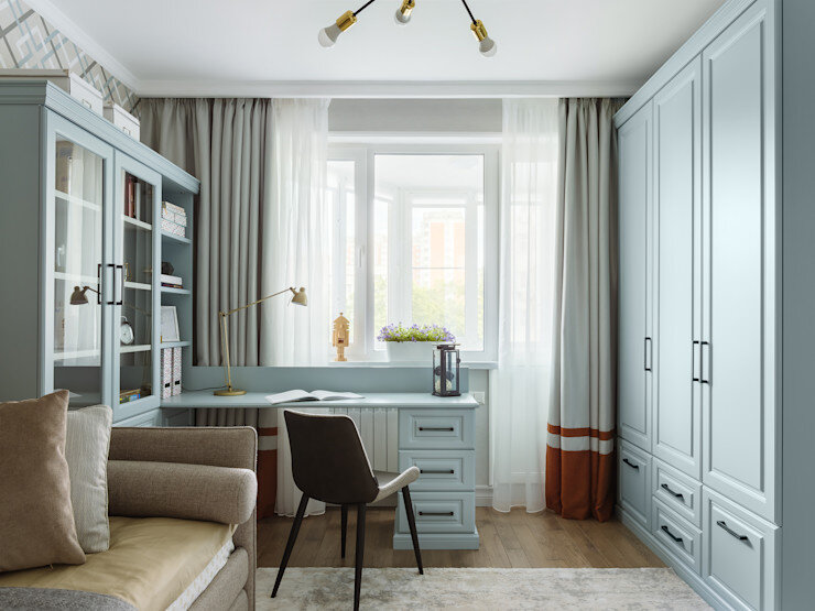 Для мамы и сына. Элегантная квартира в классическом стиле