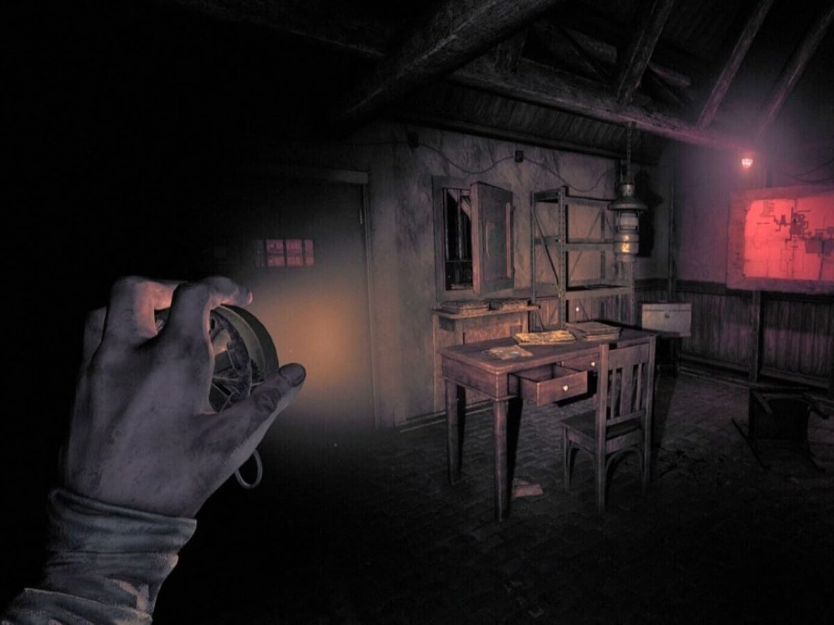 Монстр из Amnesia the Bunker screenshots.