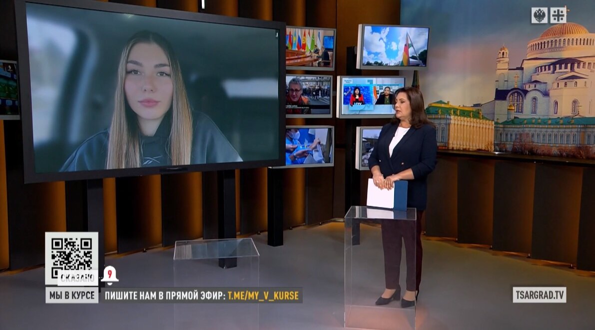 МАРЬЯНА УВЕРЕНА: СЕГОДНЯ КАЖДЫЙ ДОЛЖЕН ДЕЛАТЬ ВСЁ ВОЗМОЖНОЕ, ЧТОБЫ ПОМОЧЬ ОСВОБОЖДЕНИЮ ДОНБАССА. ФОТО: ЦАРЬГРАД