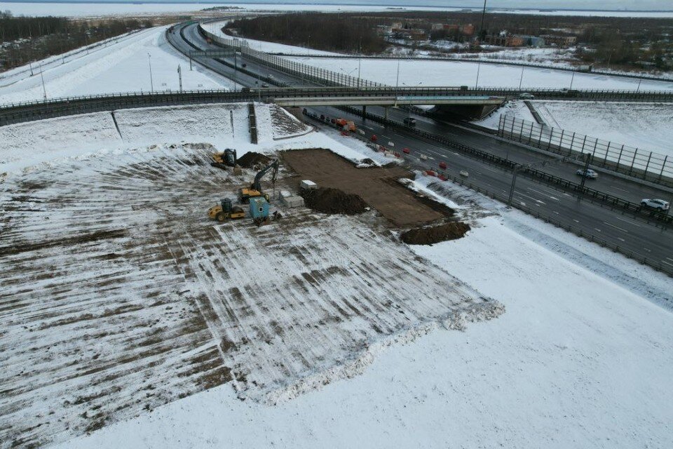     На кронштадтской развязке началась реконструкция. Фото: Минстрой России.