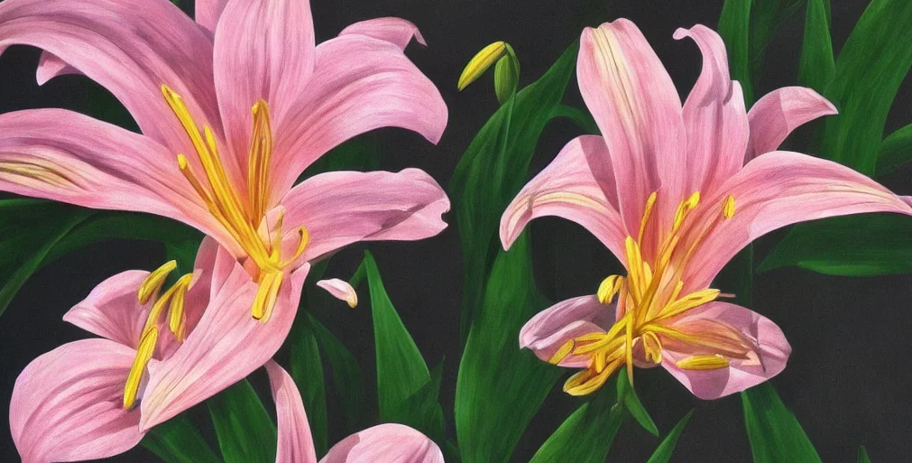 Лилии Stable Diffusion 1.5