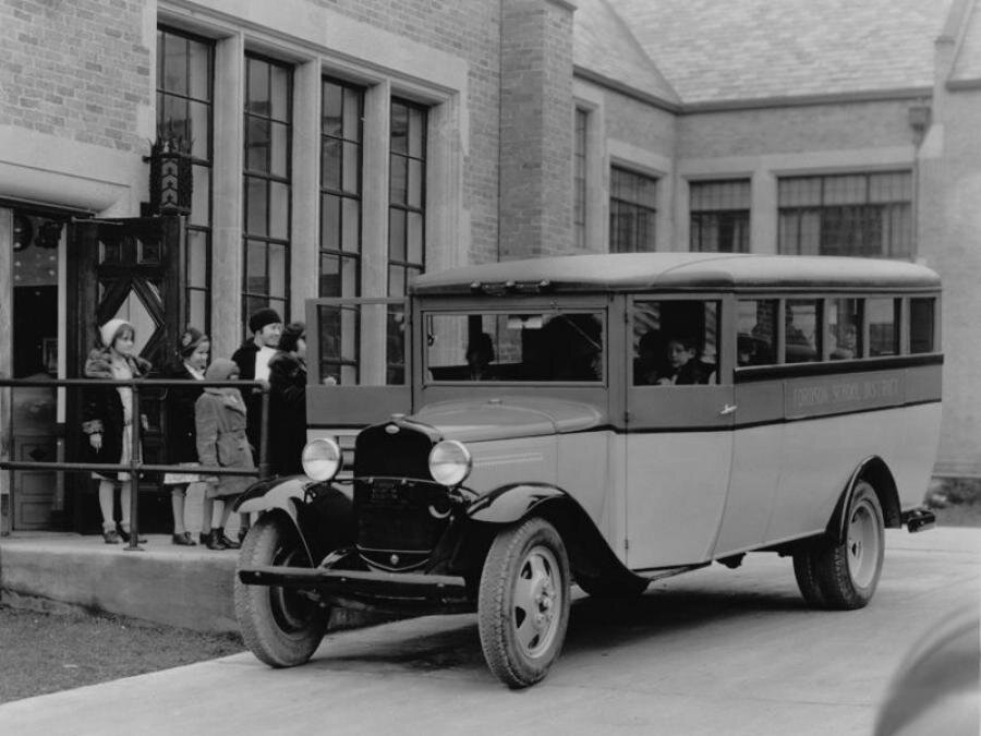 Форд AA. Школьный автобус 1931 года выпуска