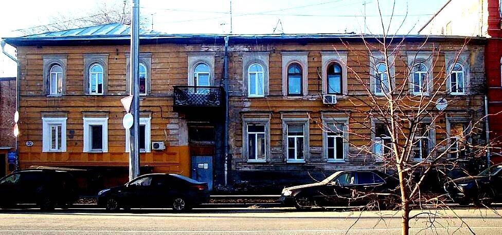 Первая работа Алексея Волошинова  в Самаре - реконструкция дома Волковых на ул. Фрунзе,22 