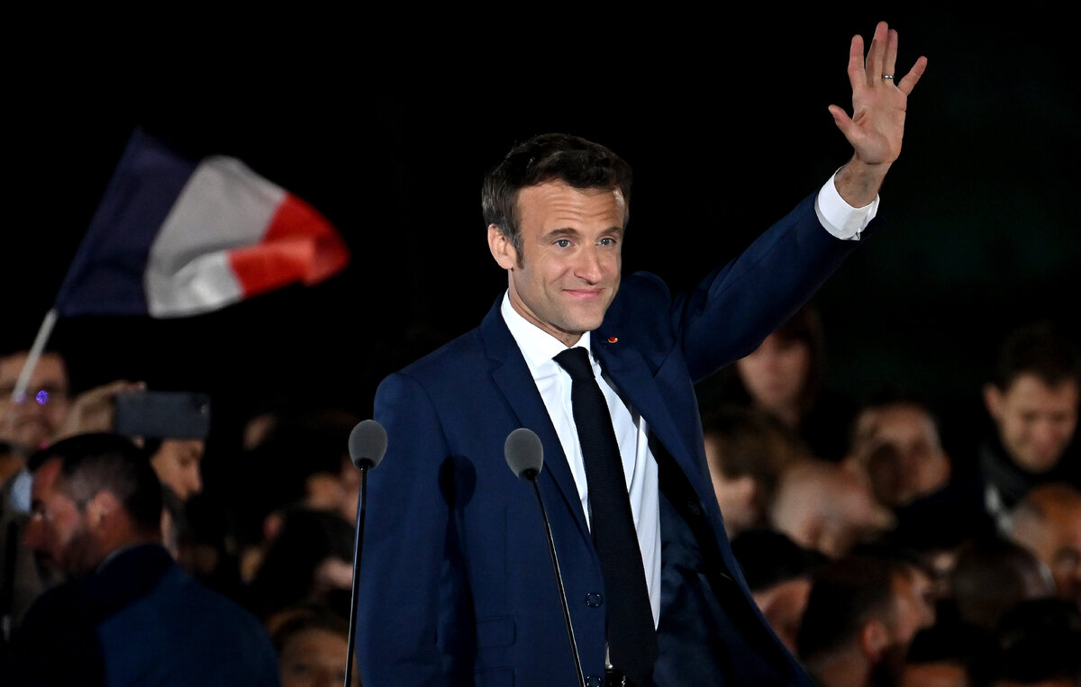    Президент Франции Эмманюэль Макрон  Jeff J Mitchell/Getty Images