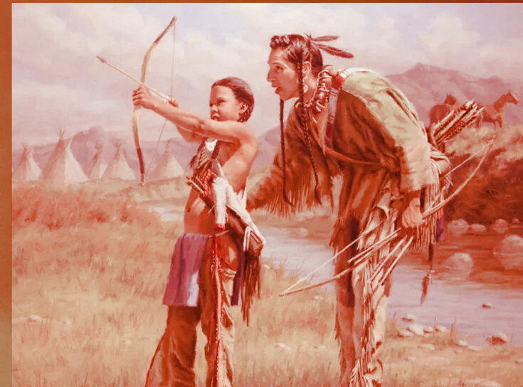 "Новый лук". Художник Кристи Мелайн.