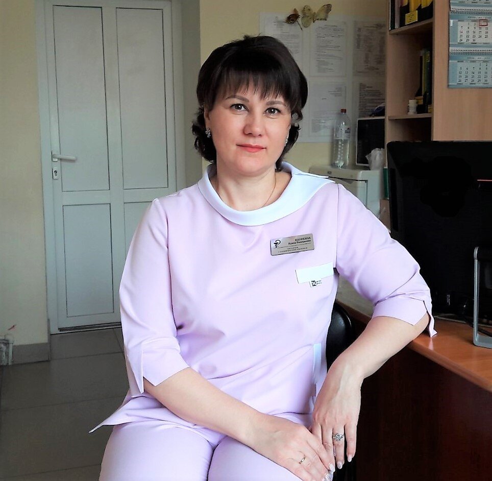 Оренбургский доктор Ирина Вдовкина.
