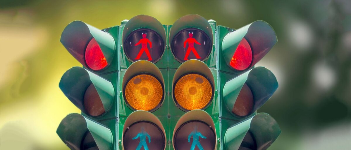 Необычный светофор