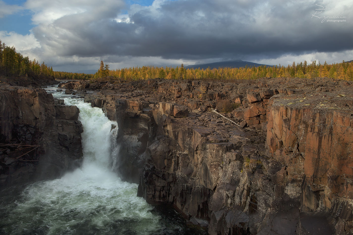 Водопад хабарба спираль