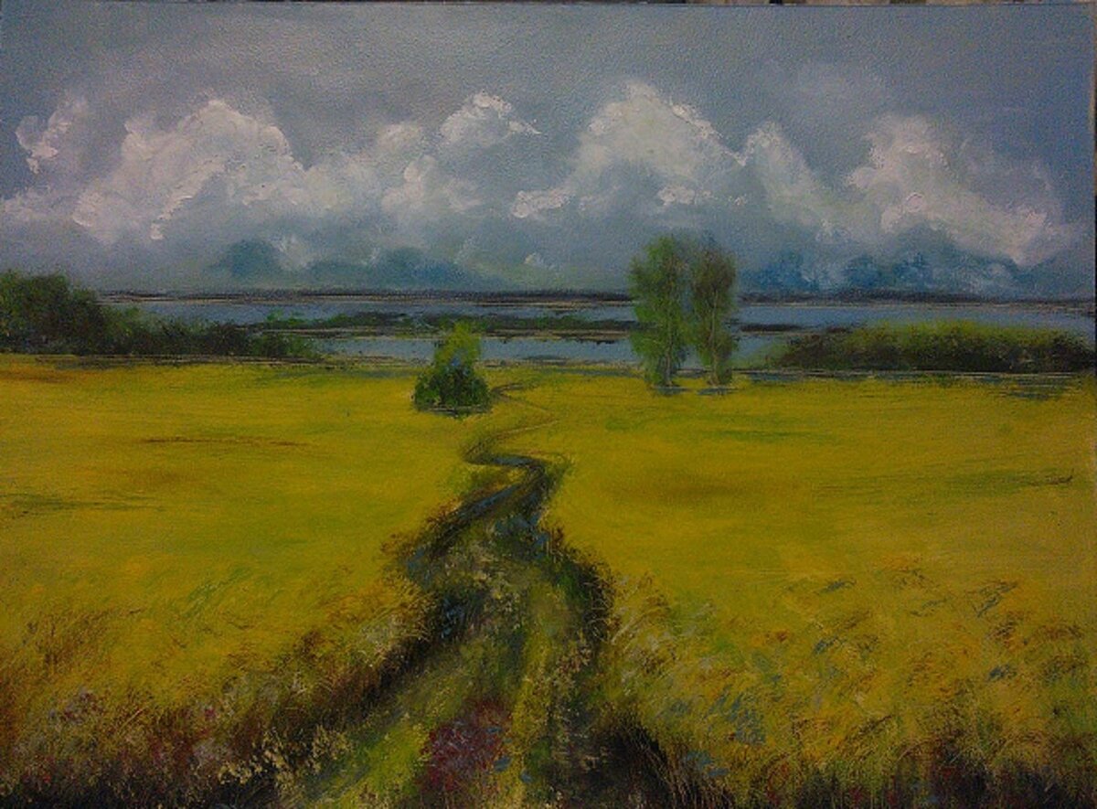 Картина художника Аластера Маквизард.