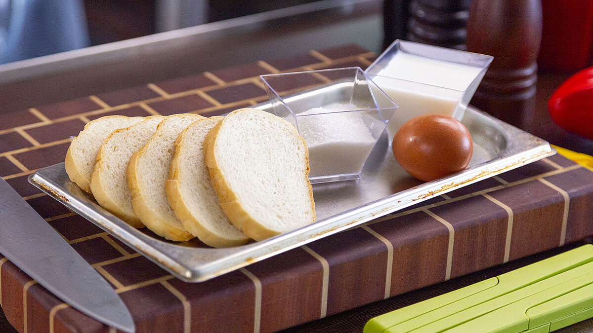 Ингредиенты для гренок