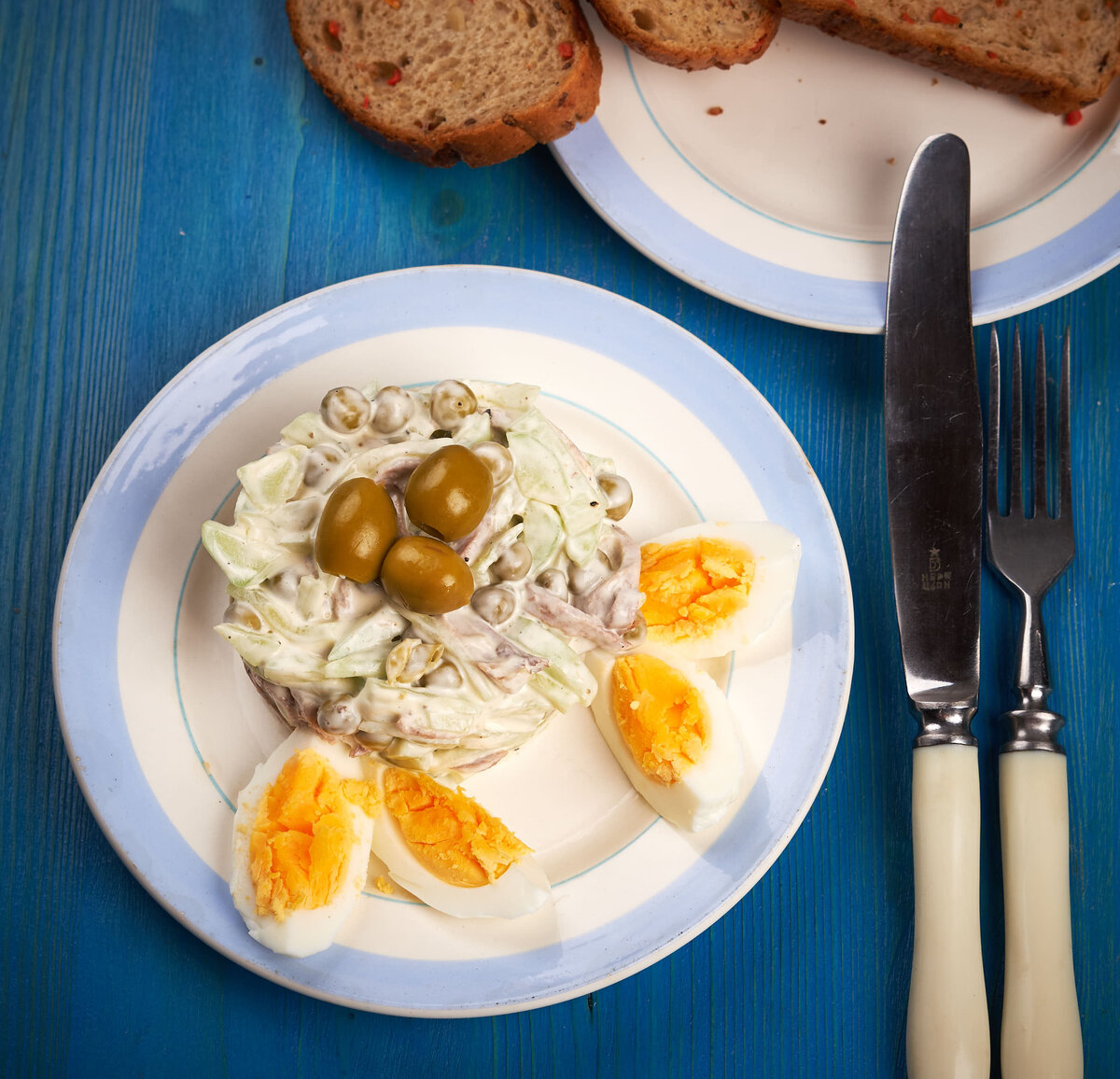 Вкус салата нежный, но пикантный. Фото автора