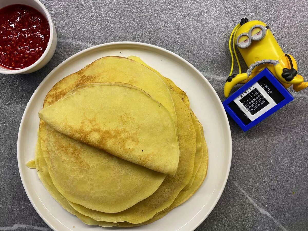 Блинчики на воде тонкие вкусные