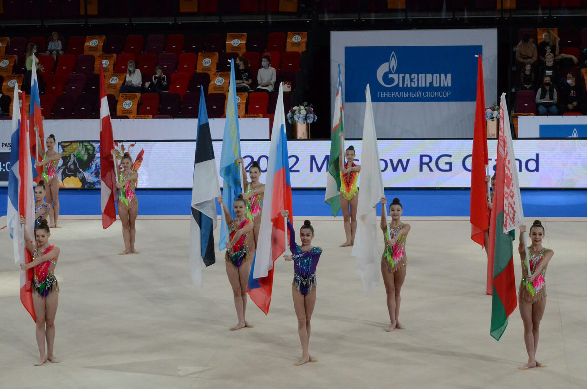 Открытие соревнований.