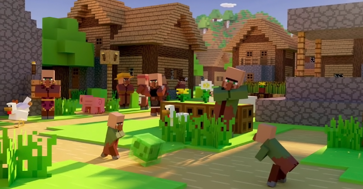 кадр из игры - Майнкрафт