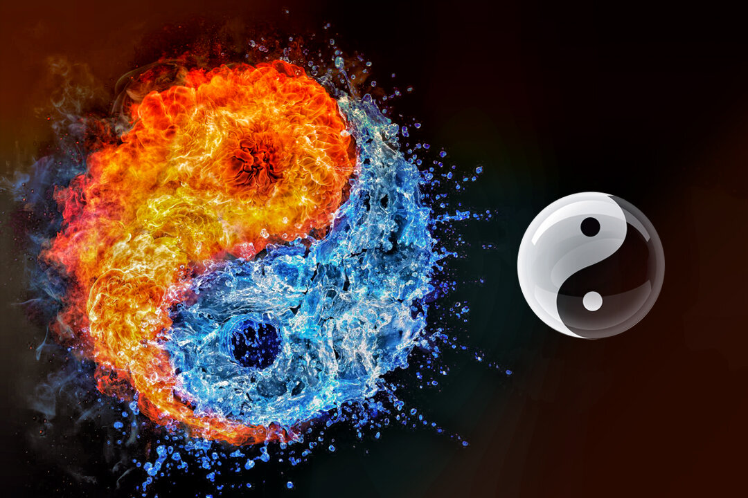 Инь и Янь. Огонь и вода.  