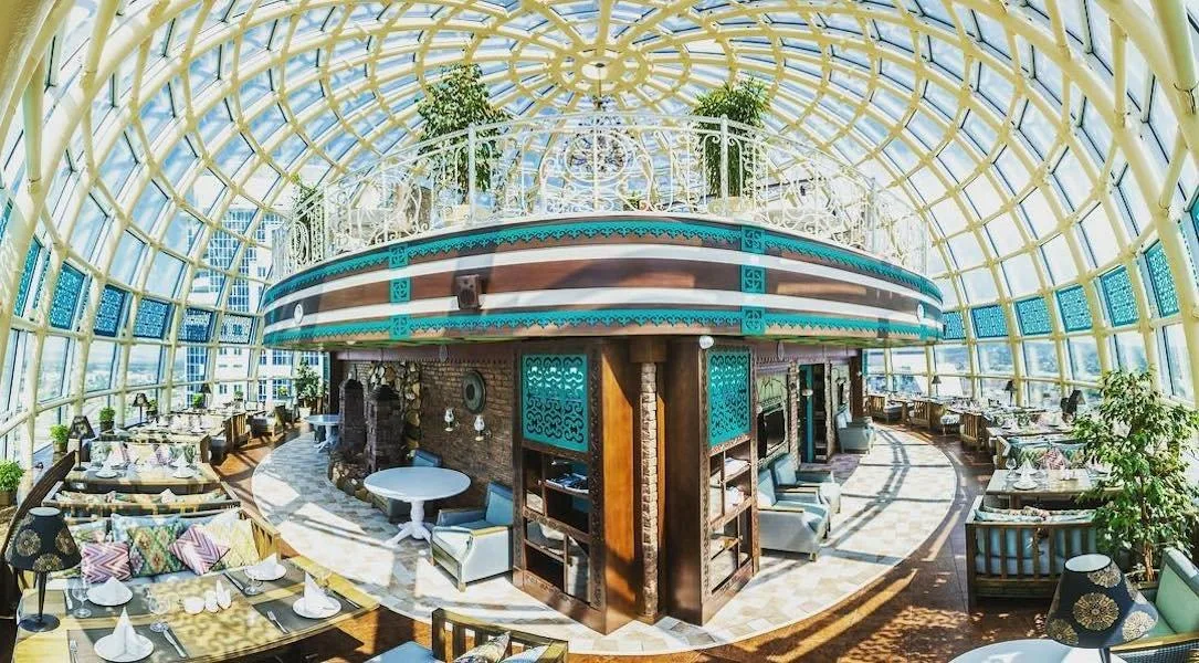 Отель Грозный Сити ресторан купол