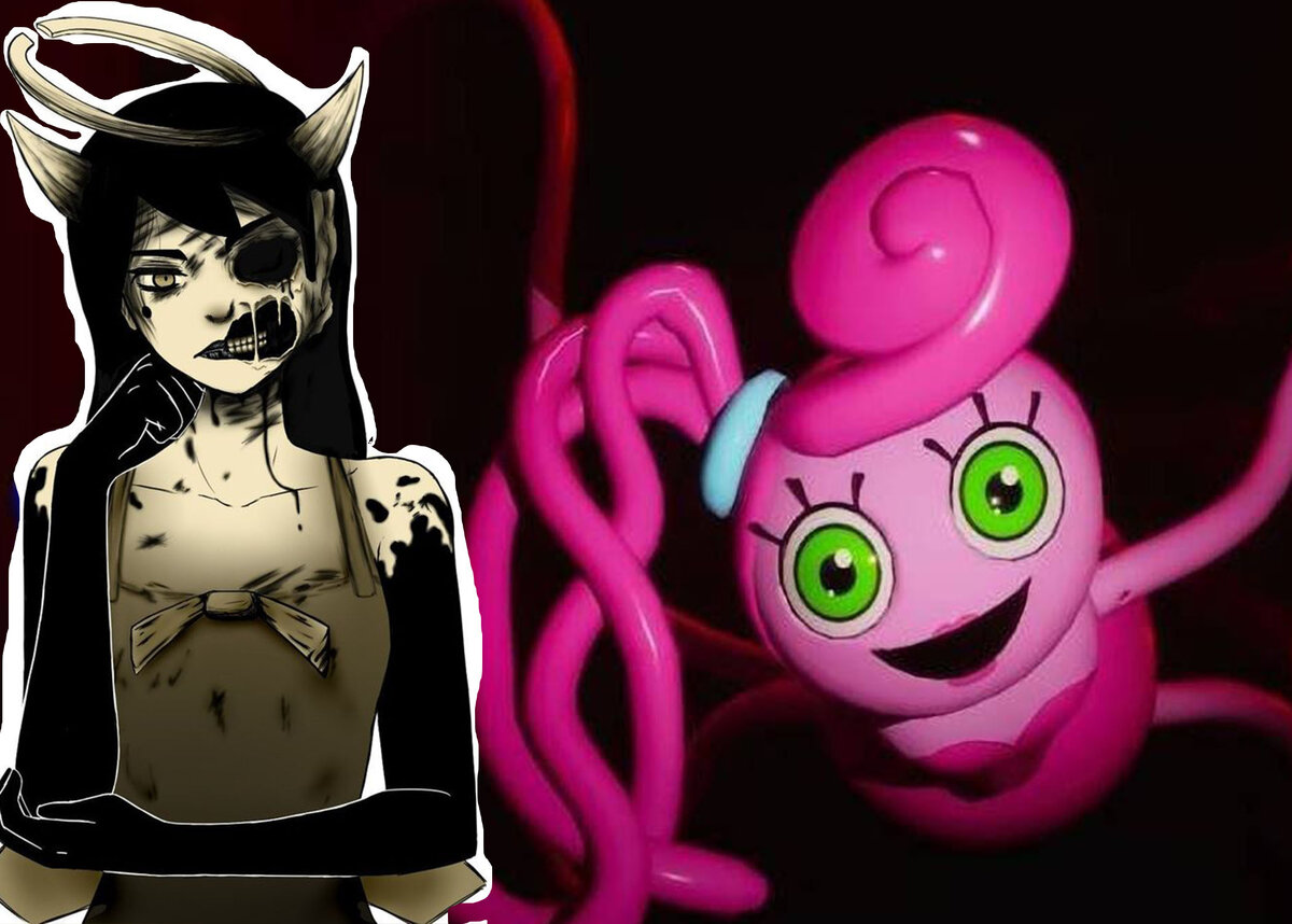 Персонажи внешне нифига не похожи, но в сюжете обоих игр играют примерно одну и ту же роль(я конечно мастер фотошопа)