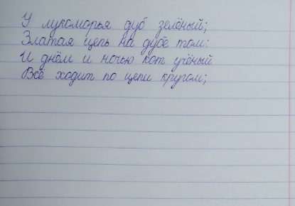 Арина, закончила 3 класс.