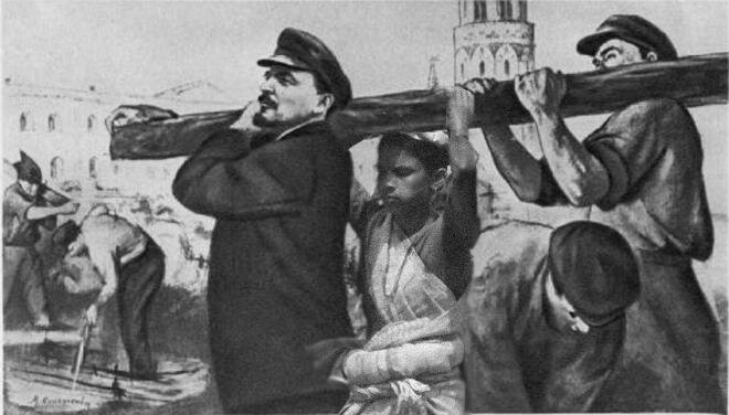 Яндекс Картинки. Лирическая вариация на тему "Ленин и бревно"