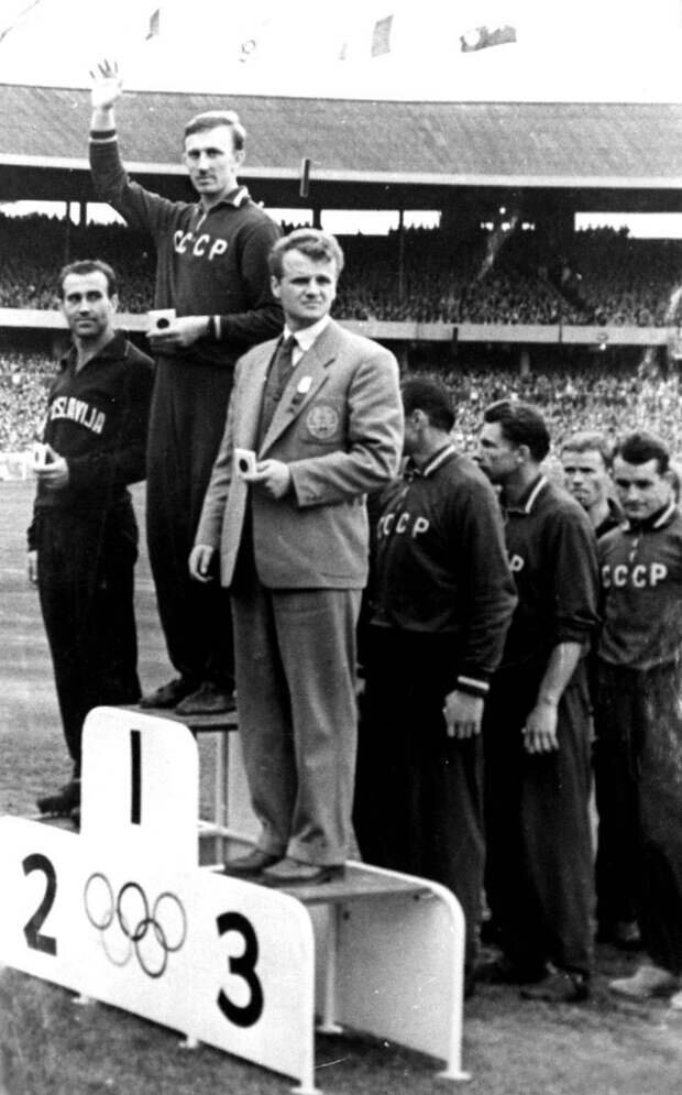 Сборная СССР - олимпийские чемпионы 1956 года