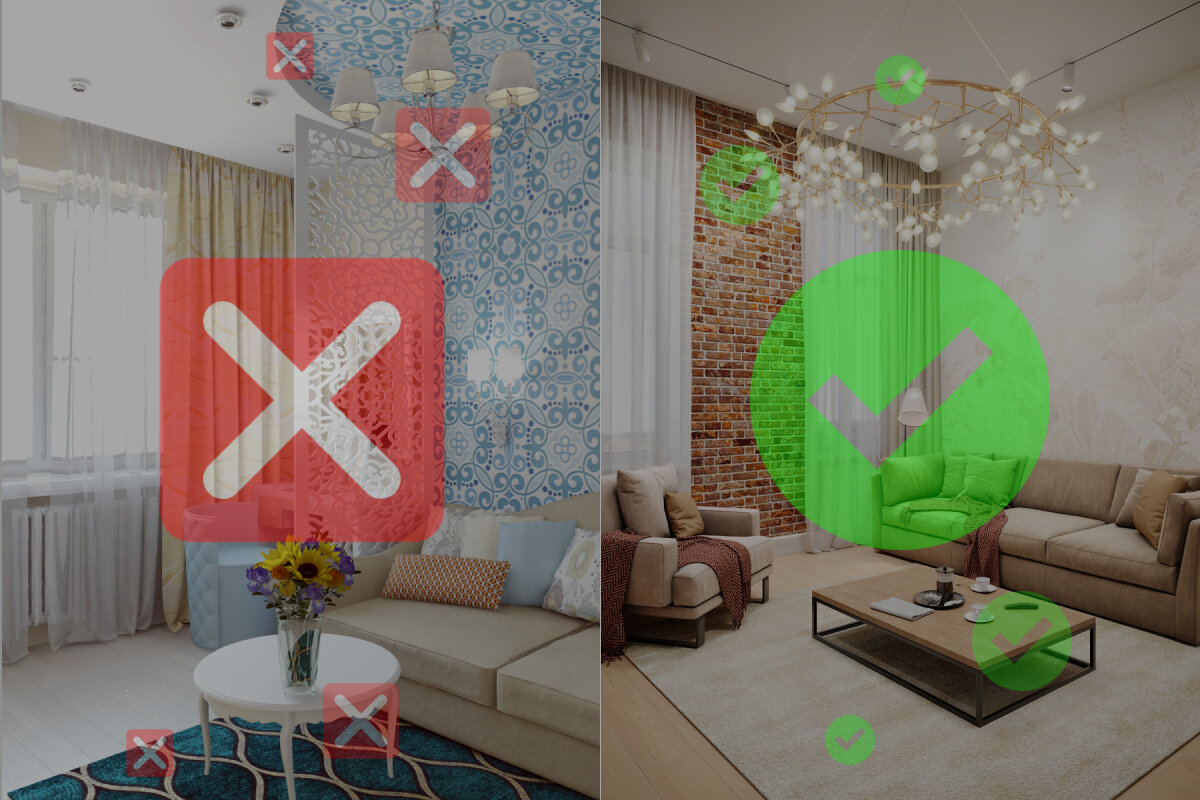 Каким должен быть грамотный дизайн интерьера 