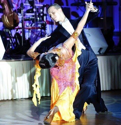 Егор Шеметов с партнершей