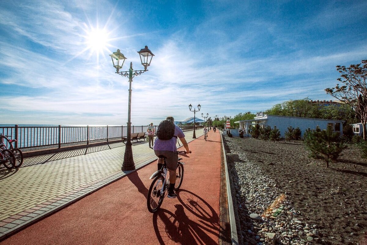 Велосипедная прогулка