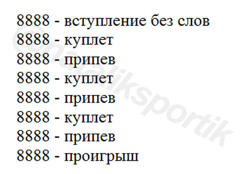 Рис.1. Записываем музыкальный трек на бумагу по квадратам