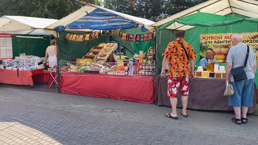 Рабочий поселок Селятино в Подмосковье. Длинная такса, парк 