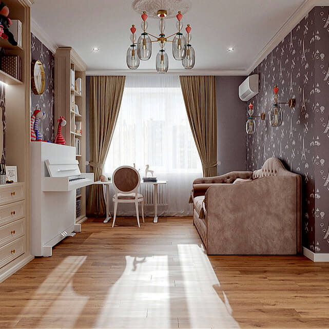 Кровать с мягкими спинками