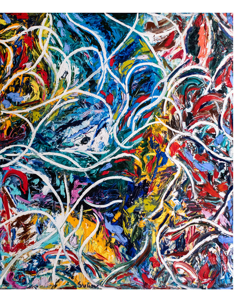    Дмитрий Сухов. Pervasive. Холст, масло.