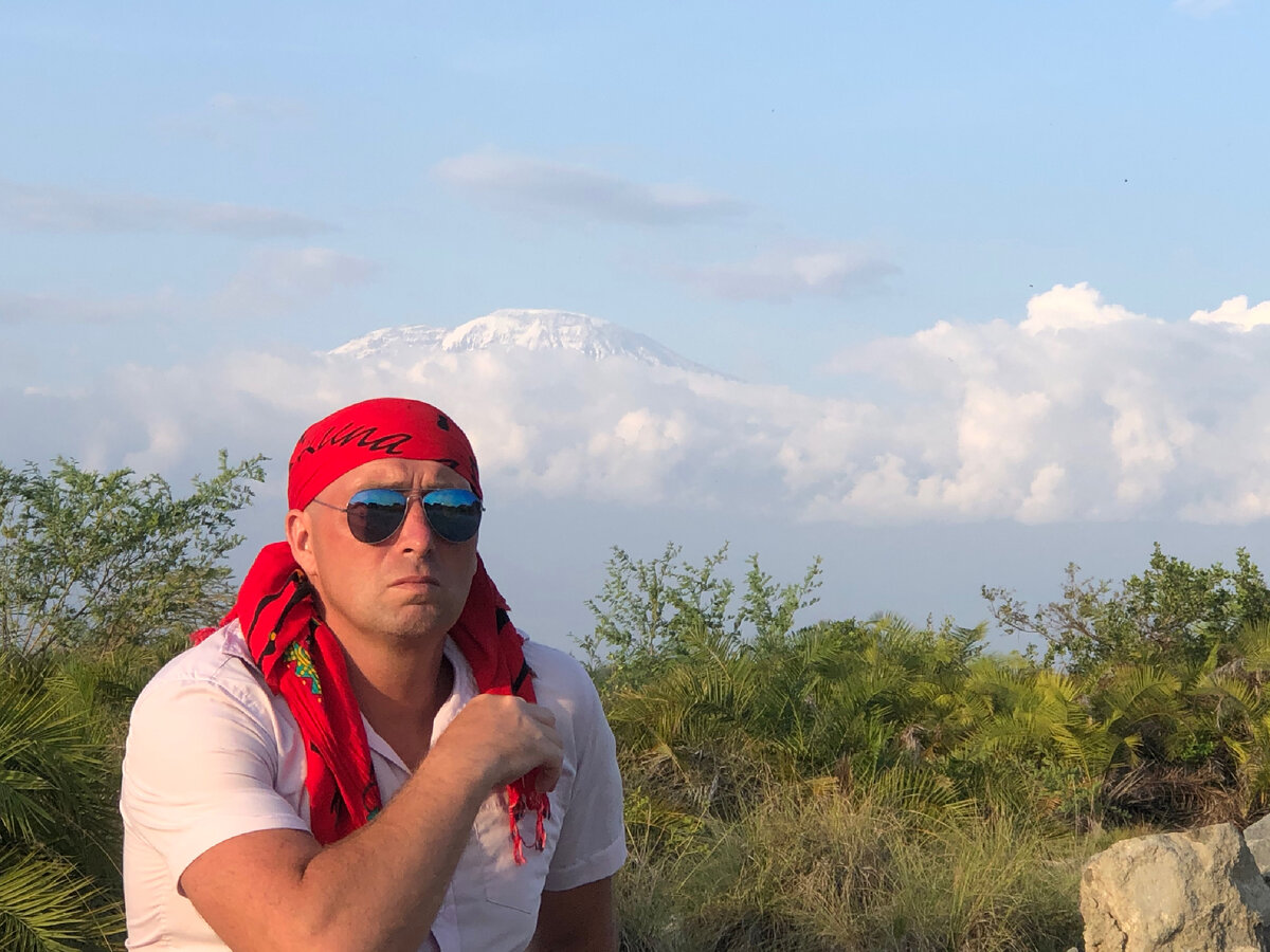 Килиманджаро вышла из облаков