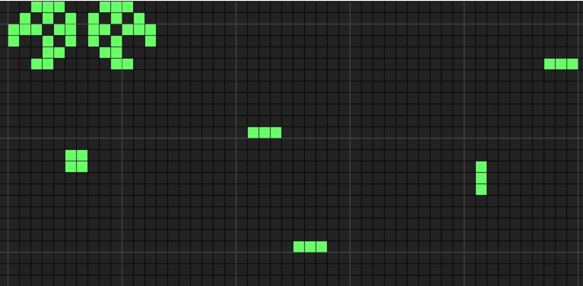Пишем двоичный сумматор в игре «Жизнь» на JavaScript • Блог Саши Беспоясова