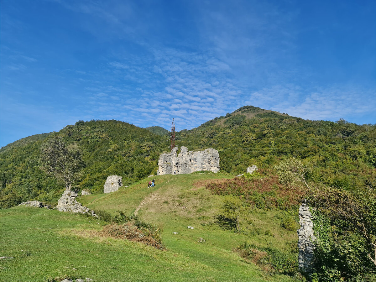 Бзыбский храм. Абхазия 