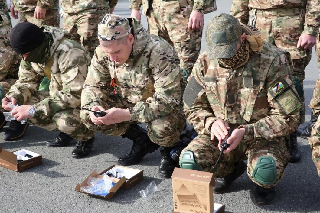 Фото организаторов акции «100 миллионов для Победы»