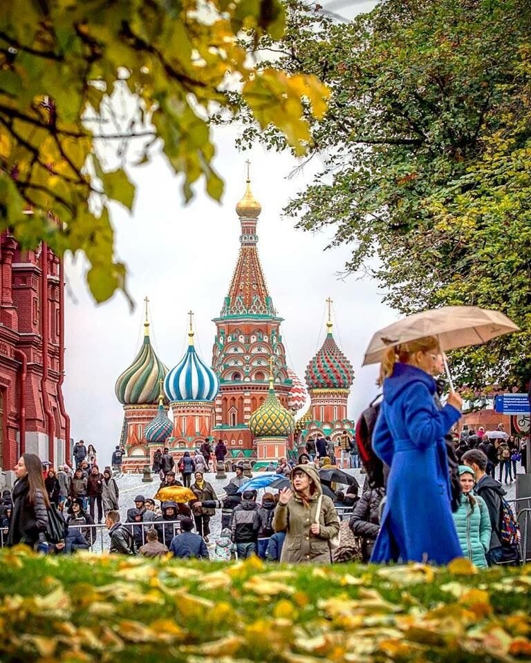 Осень на красной площади