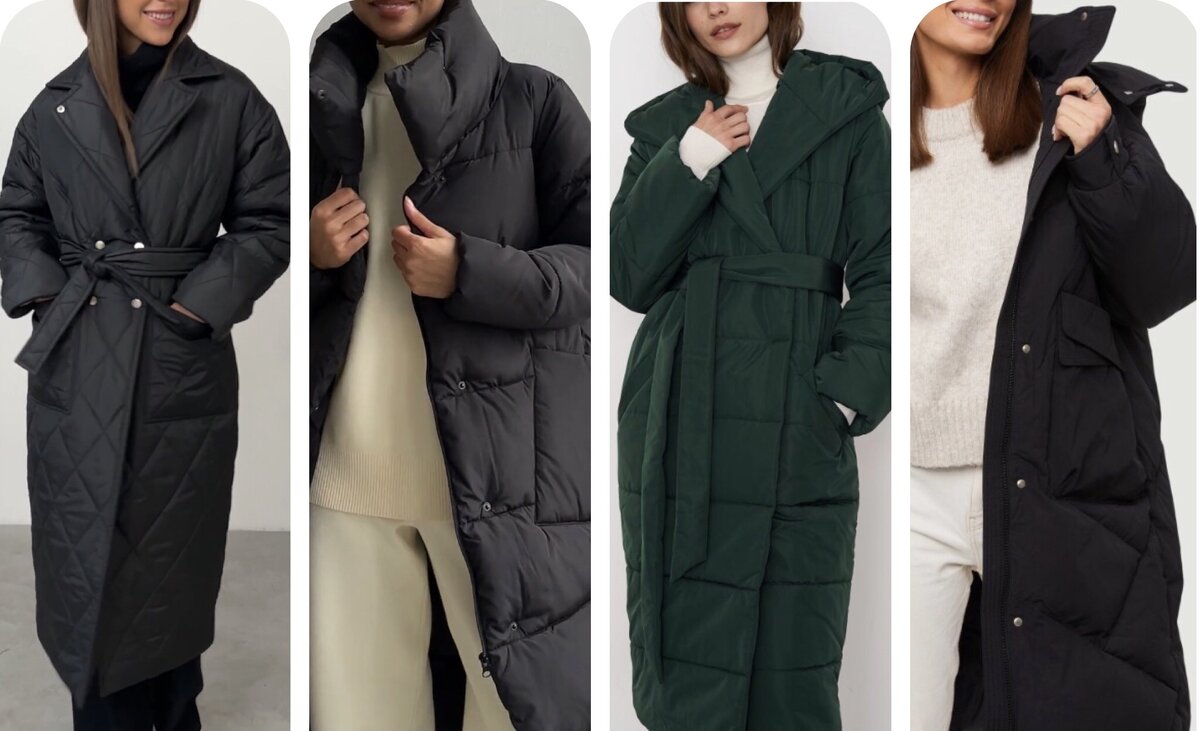Варианты зимней верхней одежды. Все фото взяты с Wildberries.