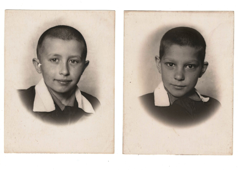 Слева - Саша, справа - я.   Фотографировал Володя Берман. Профессионально. 