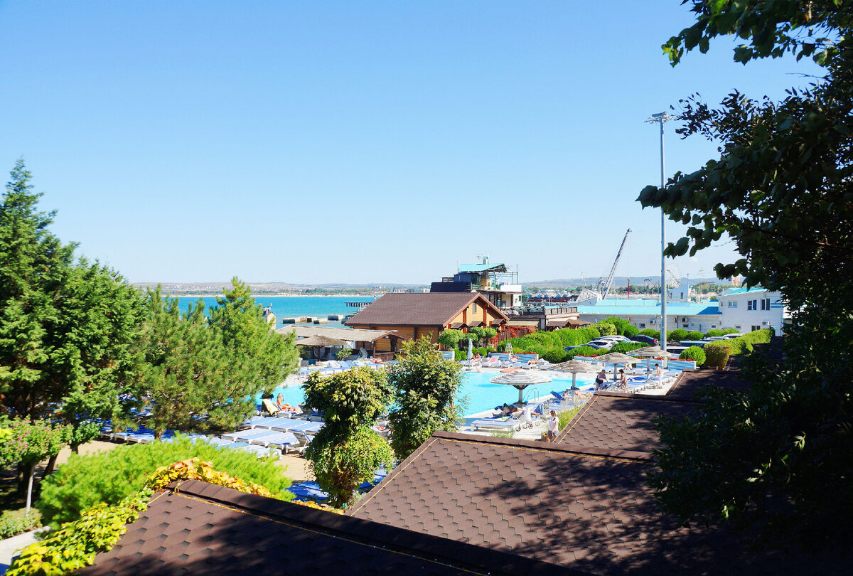 Пляж ЖК "Золотая бухта" Анапа