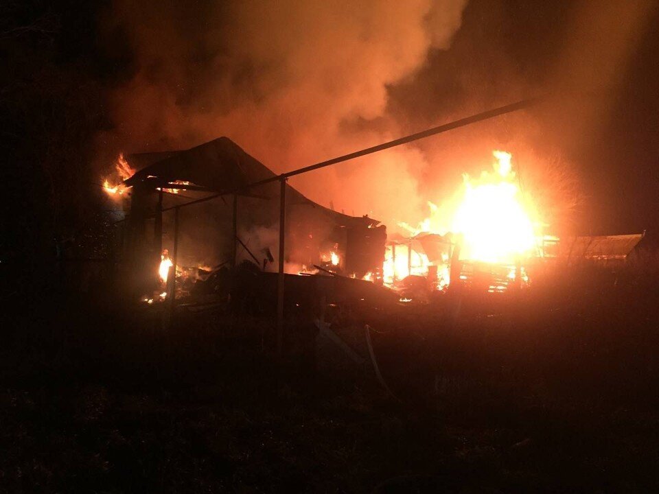     Мужчина погиб во время страшного пожара в Гагинском районе  ГУ МЧС по Нижегородской области