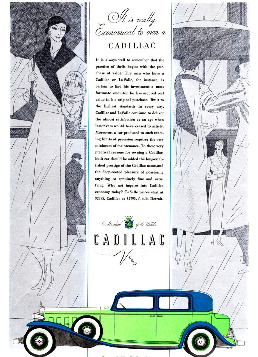 1930 Cadillac Брошюра, стр. 1