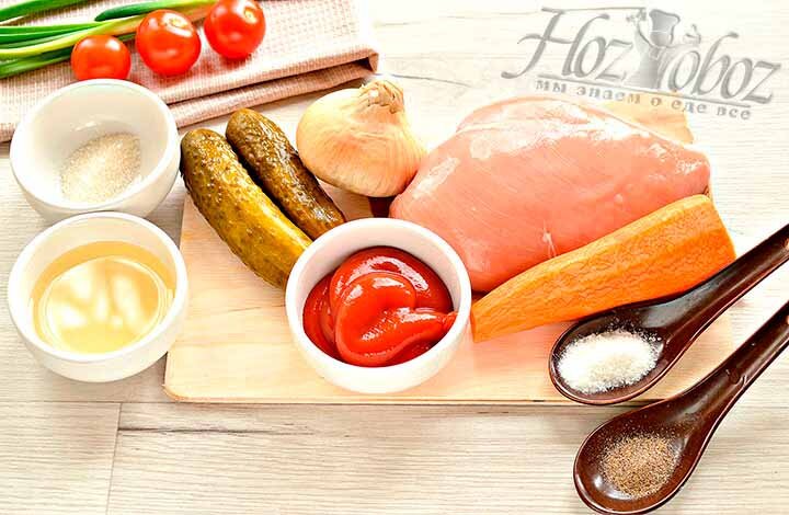 Подготавливаем ингредиенты.