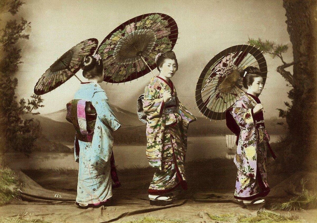 Гейши в древней Японии