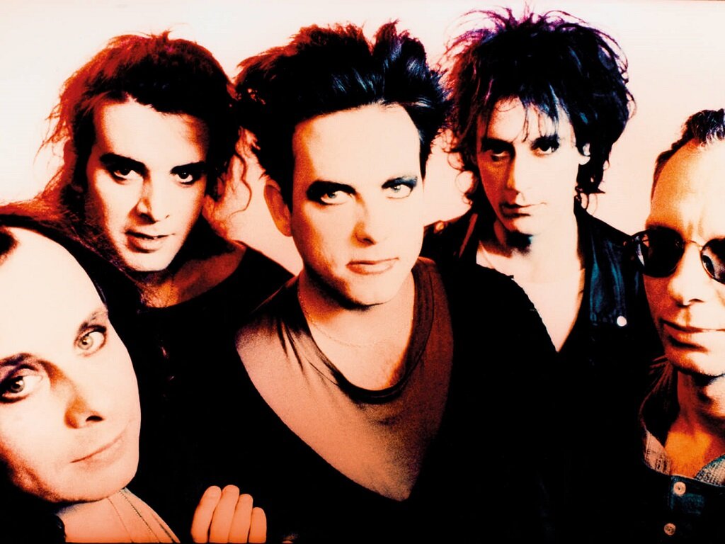 Состав The Cure, записавший альбом «Wish» в 1992 году.