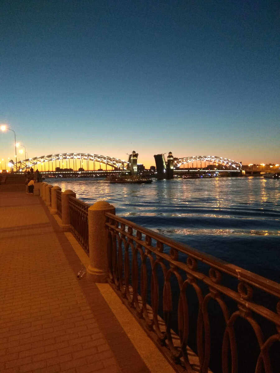 Большеохтинский мост. Фото из личного архива автора